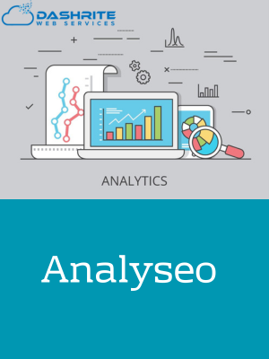 Dashrite Analyseo Marketing Apps Analyseo is a powerful website analysis tool that comprehensively reports various website aspects, such as SEO, performance, security, and more.