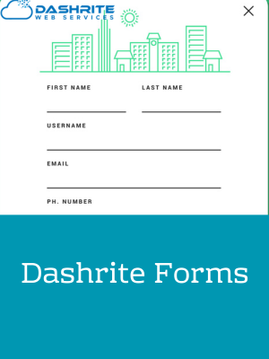 Dashrite Forms Dashrite Forms is a versatile drag-and-drop form-building platform that allows users to create various forms, such as contact, registration, survey, and more.<br />